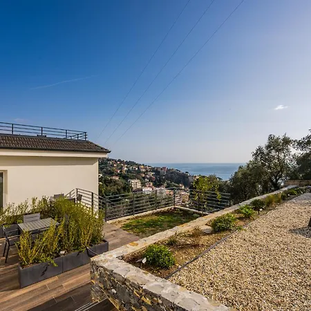 Apartman - Attico Vista Mare Con Terrazza E Piscina Rapallo