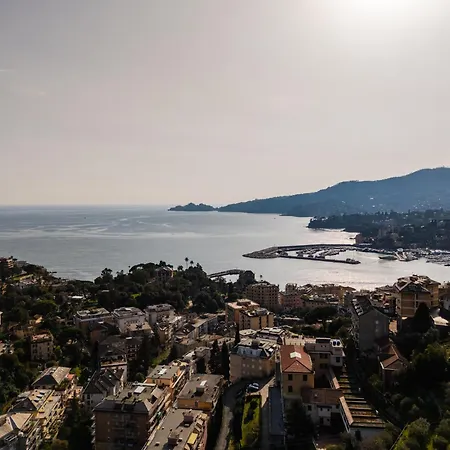 - Attico Vista Mare Con Terrazza E Piscina Апартаменты Рапалло