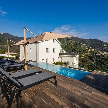 아파트 - Attico Vista Mare Con Terrazza E Piscina *